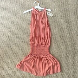 Ramy Brook Coral Sleeveless Dress